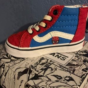 Toddler Marvel Spider-Man Vans